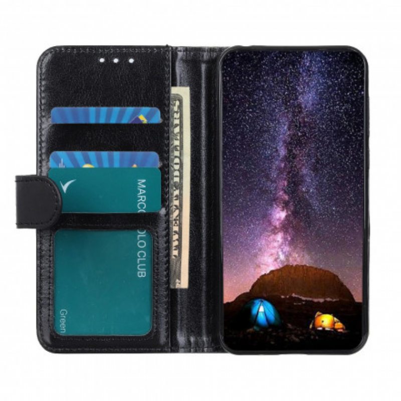 Flip Case Realme 8 5G Faux Leather Finesse