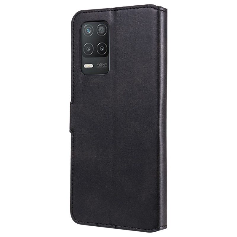 Flip Case Realme 8 5G Nahkaefekti