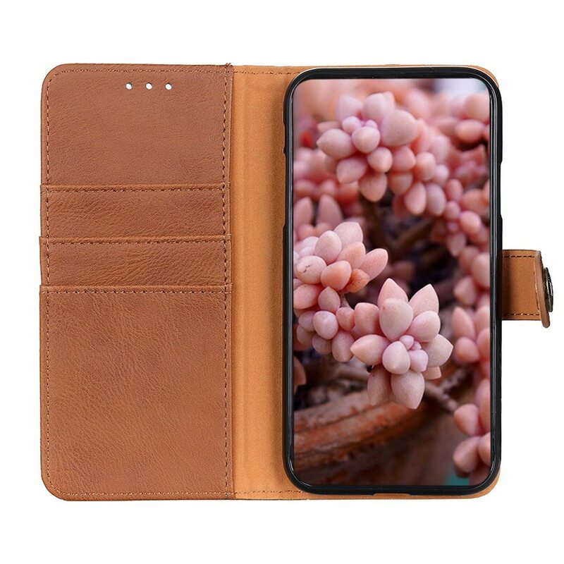 Flip Case Asus Zenfone 7 / 7 Pro Keinonahka Khazneh