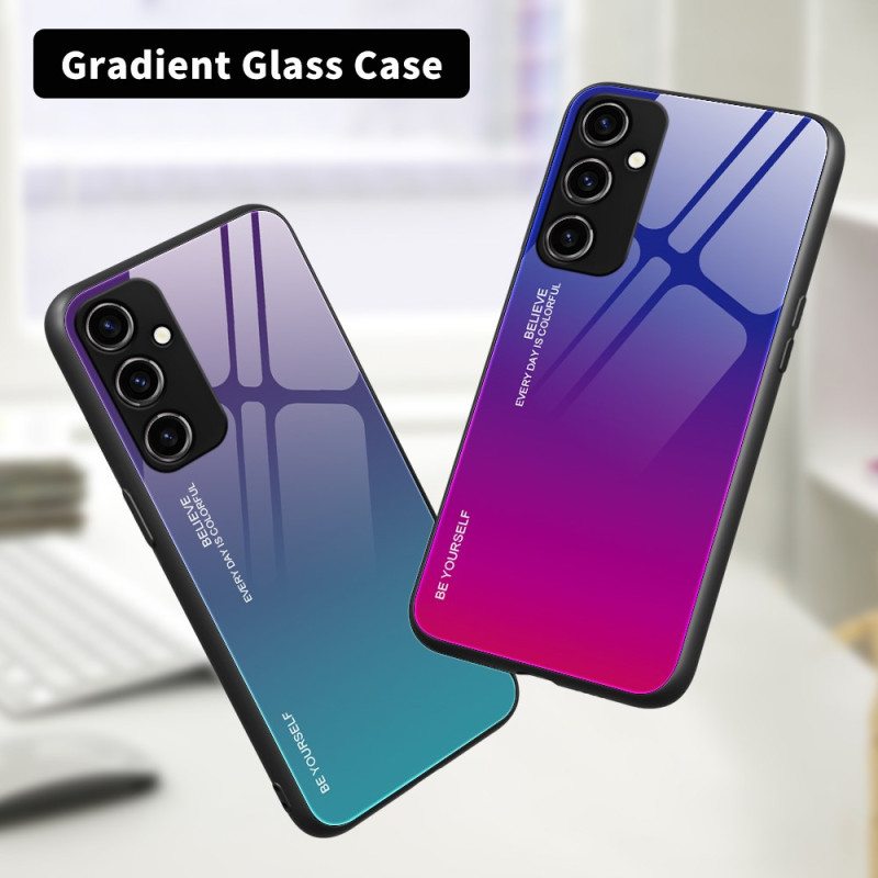 Case Samsung Galaxy A34 5G Karkaistu Lasi Ole Oma Itsesi