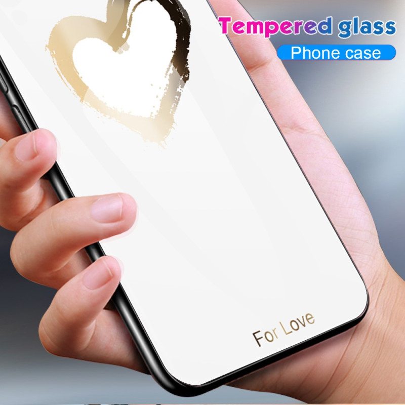 Case Samsung Galaxy A34 5G Karkaistu Lasi Sydän