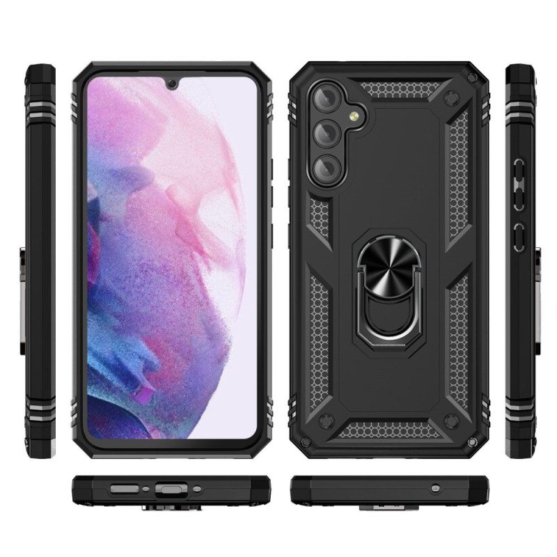 Case Samsung Galaxy A34 5G Rengas-kannatin Muotoilu