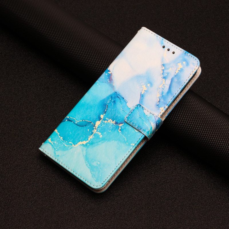 Kotelot Samsung Galaxy A34 5G Suojaketju Kuori Strip Marble