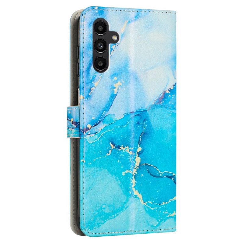 Kotelot Samsung Galaxy A34 5G Suojaketju Kuori Strip Marble