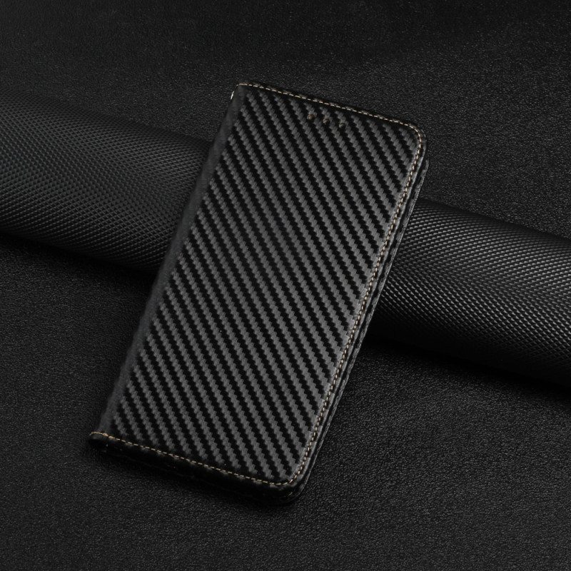 Puhelinkuoret Samsung Galaxy A34 5G Suojaketju Kuori Kotelot Flip Strappy Carbon Fiber Style