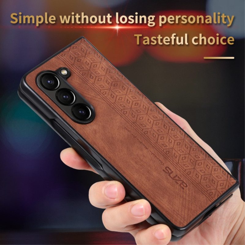 Case Samsung Galaxy Z Fold 5 Puhelinkuoret Keinonahka Azns