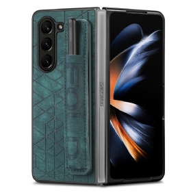 Case Samsung Galaxy Z Fold 5 Puhelinkuoret Kynän Pidike Hihnalla