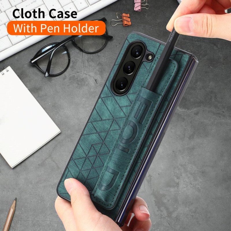 Case Samsung Galaxy Z Fold 5 Puhelinkuoret Kynän Pidike Hihnalla