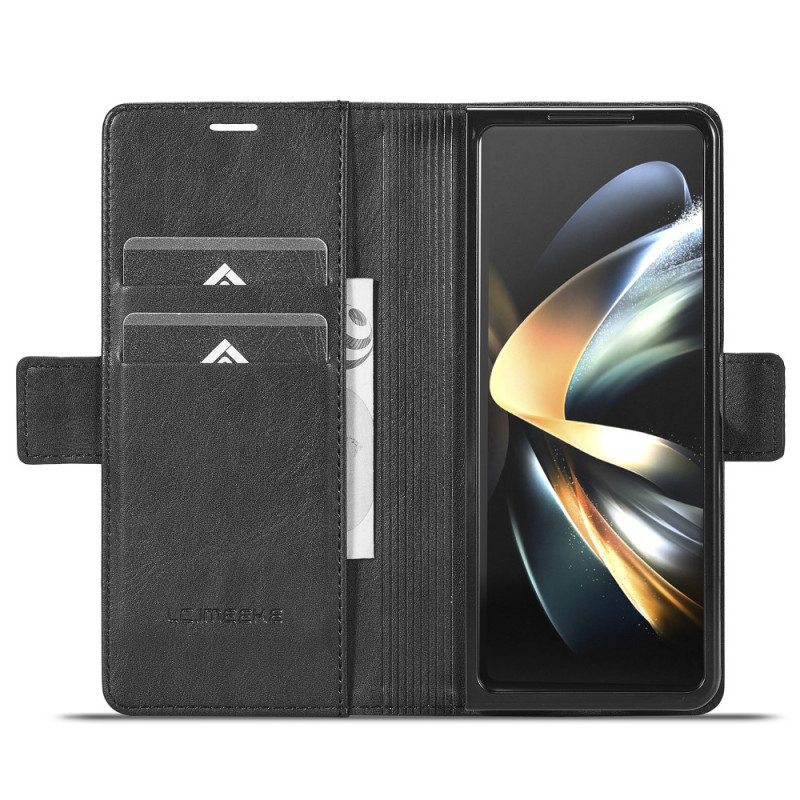 Kotelot Samsung Galaxy Z Fold 5 Puhelinkuoret Rfid-nahkatyylinen Lc.imeeke