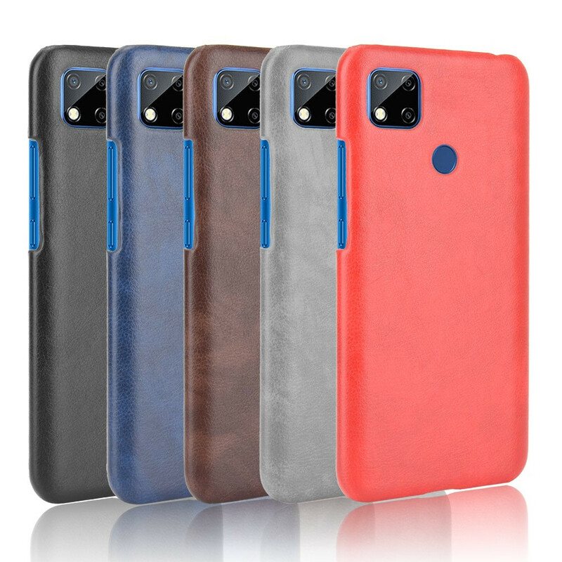 Case Xiaomi Redmi 9C Litsi-nahkaefekti