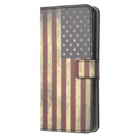 Flip Case Xiaomi Redmi 9C Amerikan Lippu