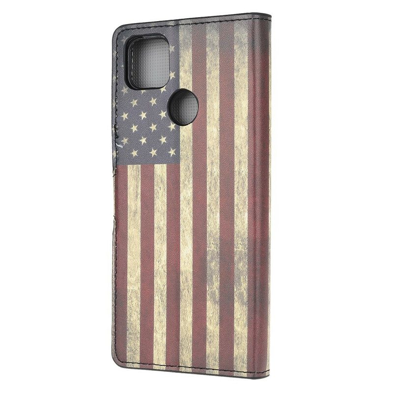 Flip Case Xiaomi Redmi 9C Amerikan Lippu