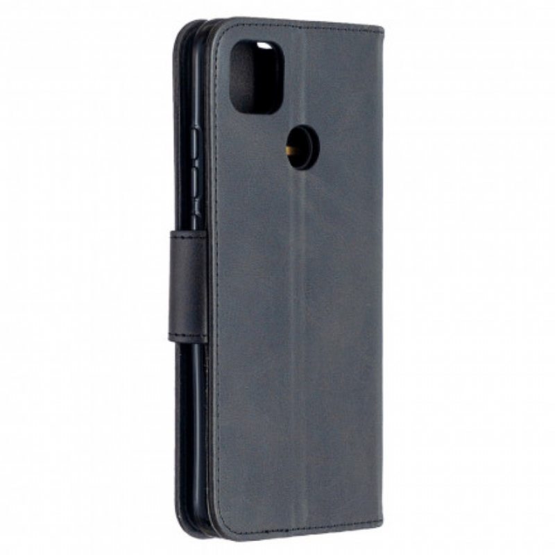 Flip Case Xiaomi Redmi 9C Kotelot Flip Sileä Läppä Viisto