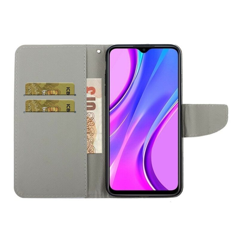 Kotelot Xiaomi Redmi 9C Lumotut Perhoset