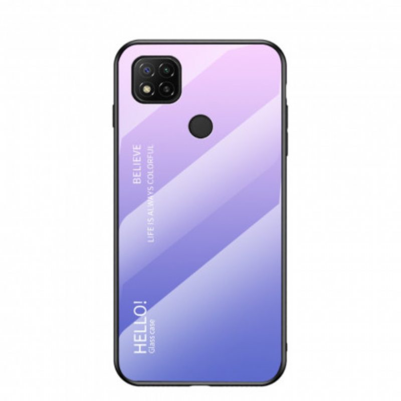 Kuori Xiaomi Redmi 9C Karkaistu Lasi Hello