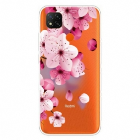 Kuori Xiaomi Redmi 9C Premium Kukka