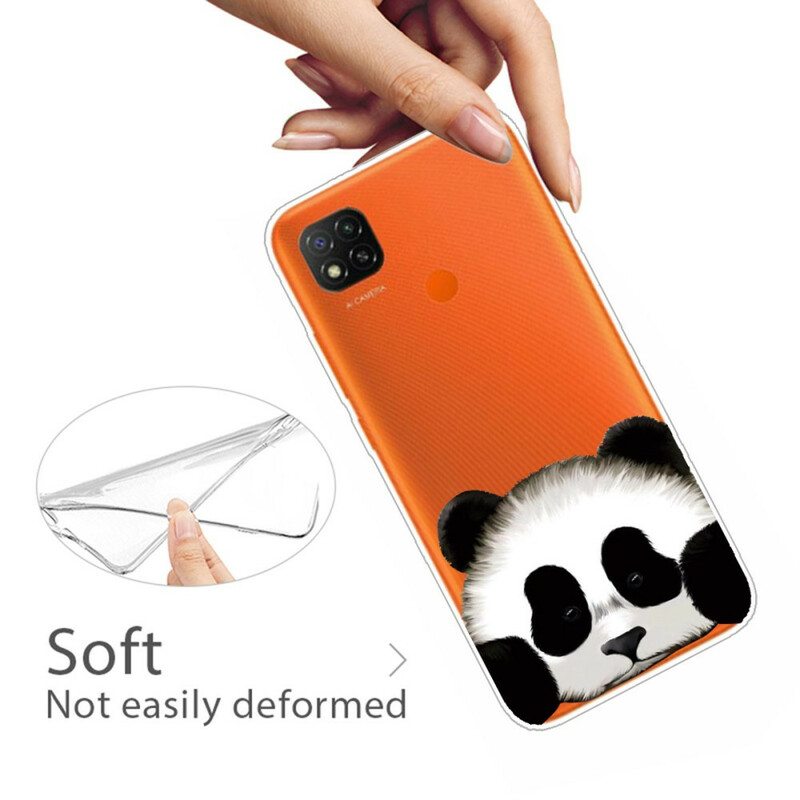 Kuori Xiaomi Redmi 9C Saumaton Panda