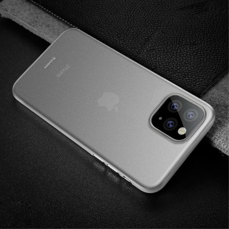 Case iPhone 11 Pro Max Baseus Läpikuultava Himmeä