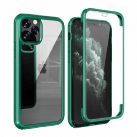 Case iPhone 11 Pro Max Karkaistua Lasia Edessä Ja Takana