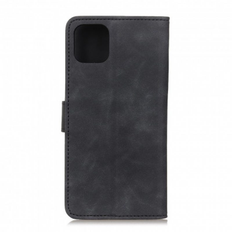 Flip Case iPhone 11 Pro Max Khazneh Vintage Nahkaefekti