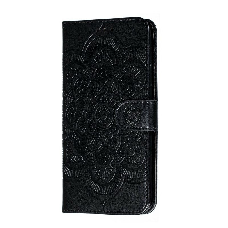 Kotelot iPhone 11 Pro Max Suojaketju Kuori Full Strap Mandala