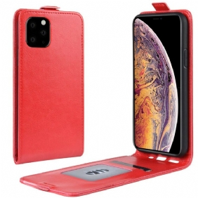 Kotelot iPhone 11 Pro Max Taittuva Nahkaefekti