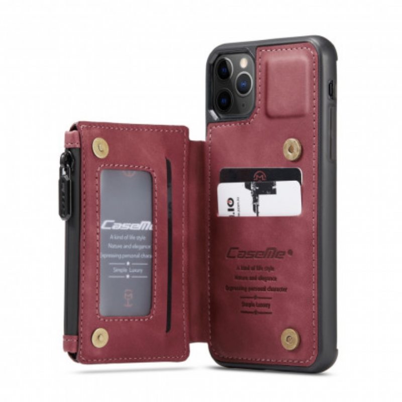 Kuori iPhone 11 Pro Max Lompakkokotelo Caseme-lompakkotyylinen