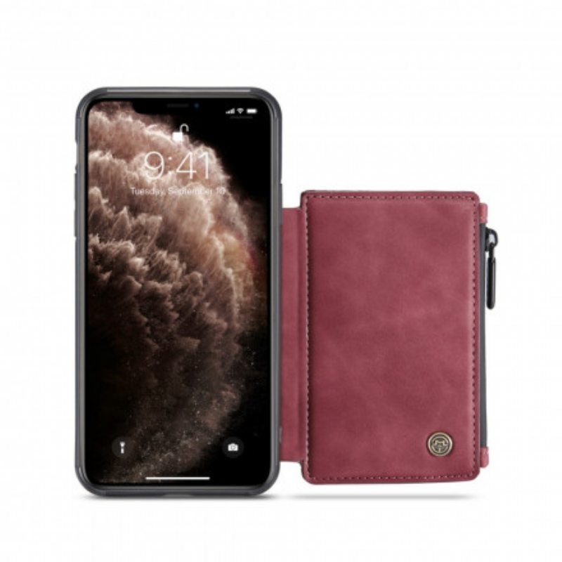 Kuori iPhone 11 Pro Max Lompakkokotelo Caseme-lompakkotyylinen