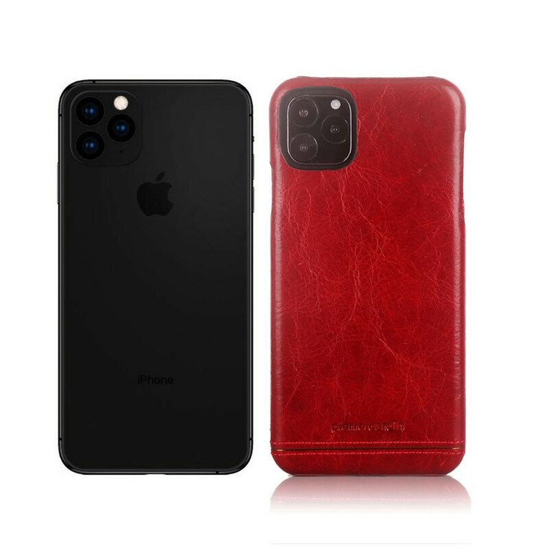 Kuori iPhone 11 Pro Max Pierre Cardin Aitoa Nahkaa