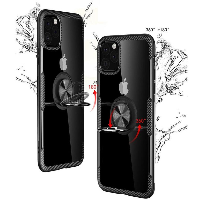 Kuori iPhone 11 Pro Max Renkaan Tukireunojen Metalliefekti