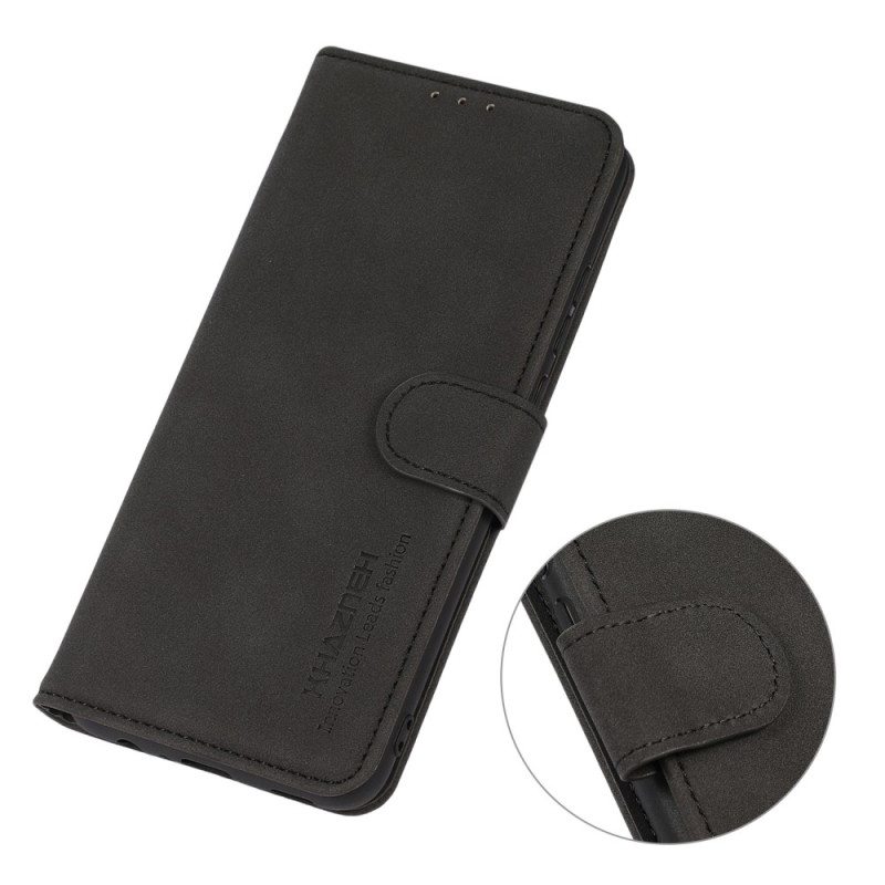 Flip Case Xiaomi Redmi Note 12 5G Khazneh Fashion Leather Effect