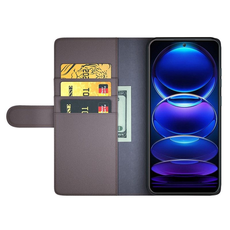 Kotelot Xiaomi Redmi Note 12 5G Aitoa Nahkaa