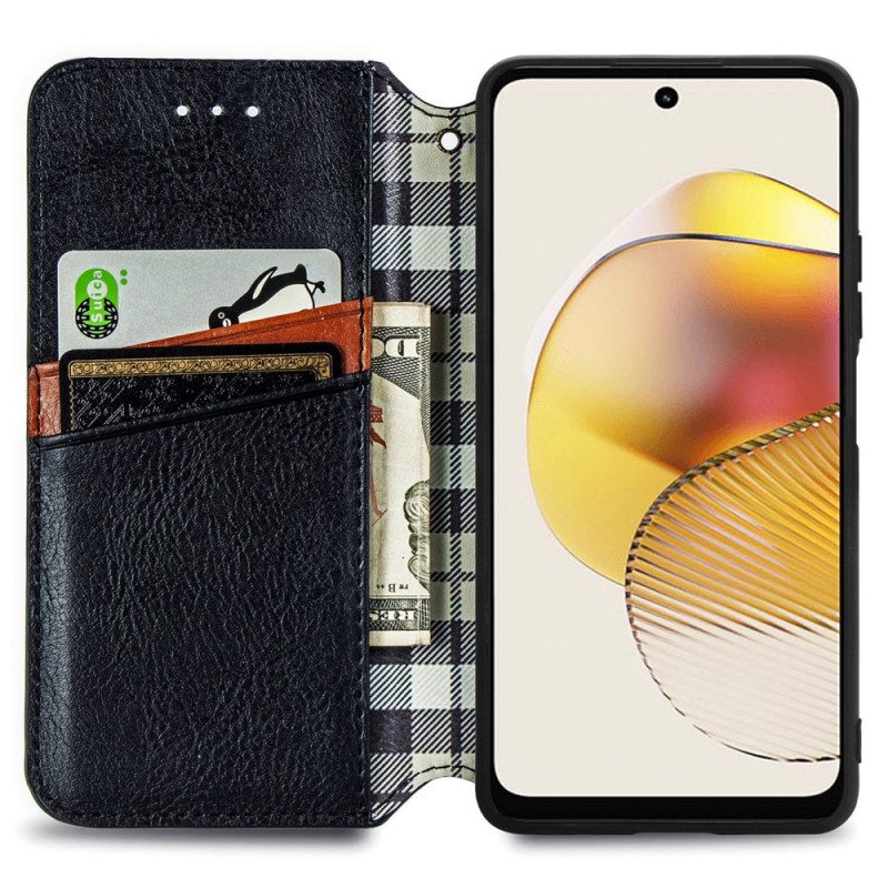 Puhelinkuoret Moto G73 5G Kotelot Flip 3d Kuvio