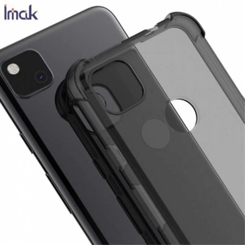 Kuori Google Pixel 4A Läpinäkyvä Silkkinen Imak