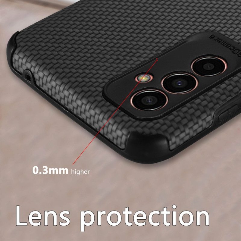 Case Samsung Galaxy M13 Hiilikuituvahvisteiset Kulmat