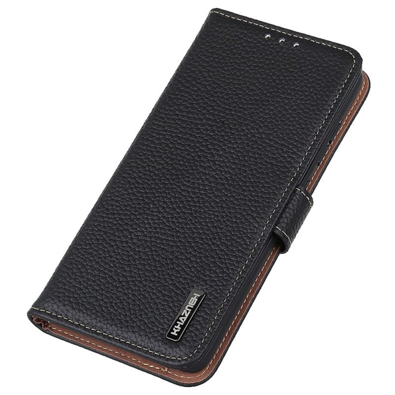 Flip Case Samsung Galaxy M13 Khazneh Litsi Nahka