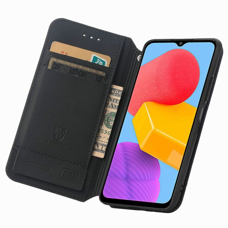 Puhelinkuoret Samsung Galaxy M13 Kotelot Flip Caseno Rfid -suunnittelu