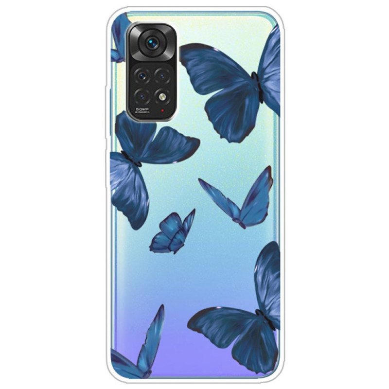 Case Xiaomi Redmi Note 11 / 11S Villit Perhoset