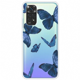 Case Xiaomi Redmi Note 11 / 11S Villit Perhoset