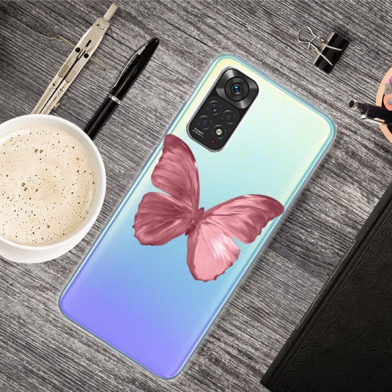 Case Xiaomi Redmi Note 11 / 11S Villit Perhoset