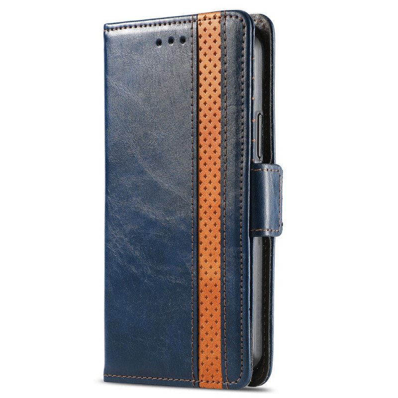 Flip Case Xiaomi Redmi Note 11 / 11S Kaksivärinen Kaksoislukko