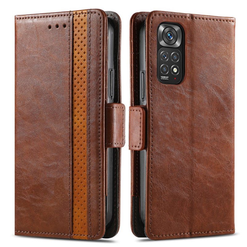 Flip Case Xiaomi Redmi Note 11 / 11S Kaksivärinen Kaksoislukko