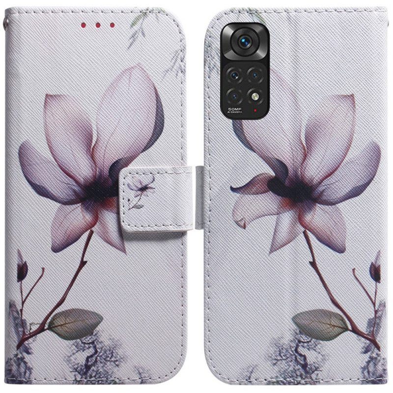 Kotelot Xiaomi Redmi Note 11 / 11S Flower Dusty Pink