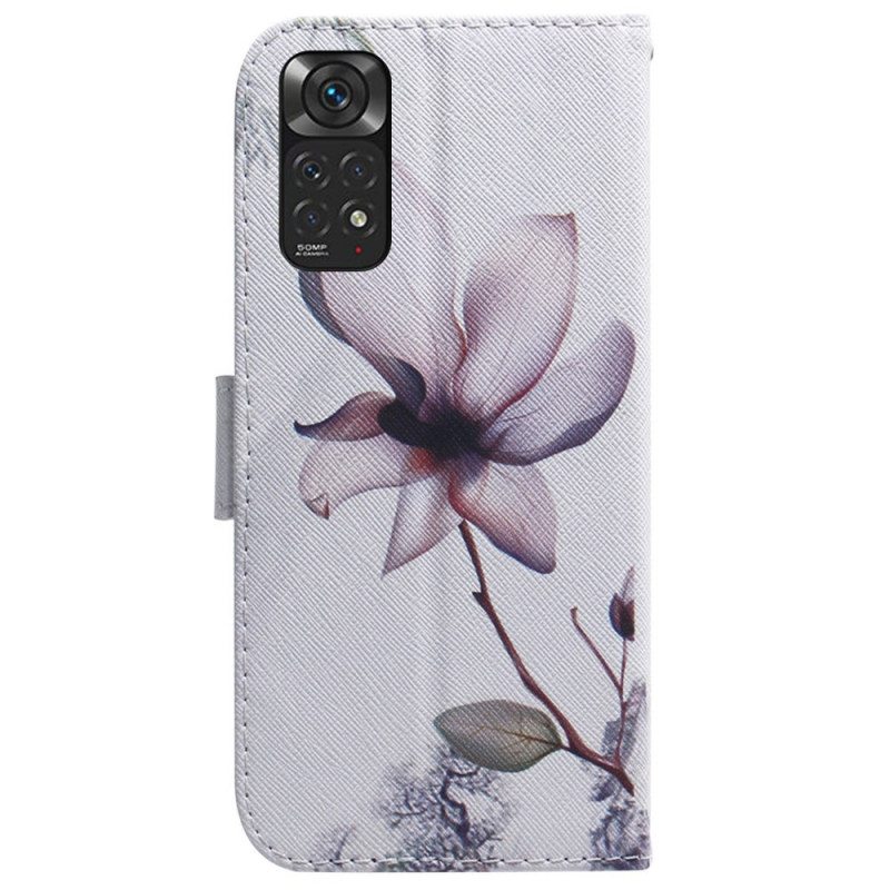 Kotelot Xiaomi Redmi Note 11 / 11S Flower Dusty Pink