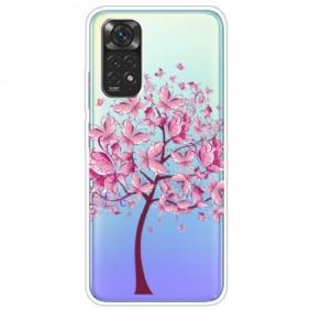 Kuori Xiaomi Redmi Note 11 / 11S Pinkki Puun Latva