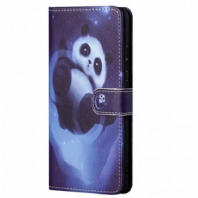 Nahkakotelo Xiaomi Redmi Note 11 / 11S Panda Space