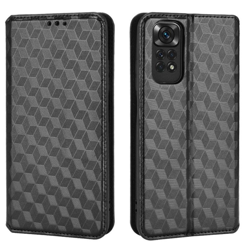 Puhelinkuoret Xiaomi Redmi Note 11 / 11S Kotelot Flip 3d Diamond Leather Effect