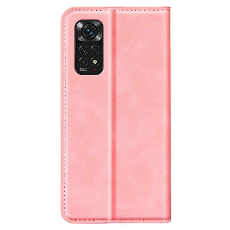 Puhelinkuoret Xiaomi Redmi Note 11 / 11S Kotelot Flip Nahkaefekti