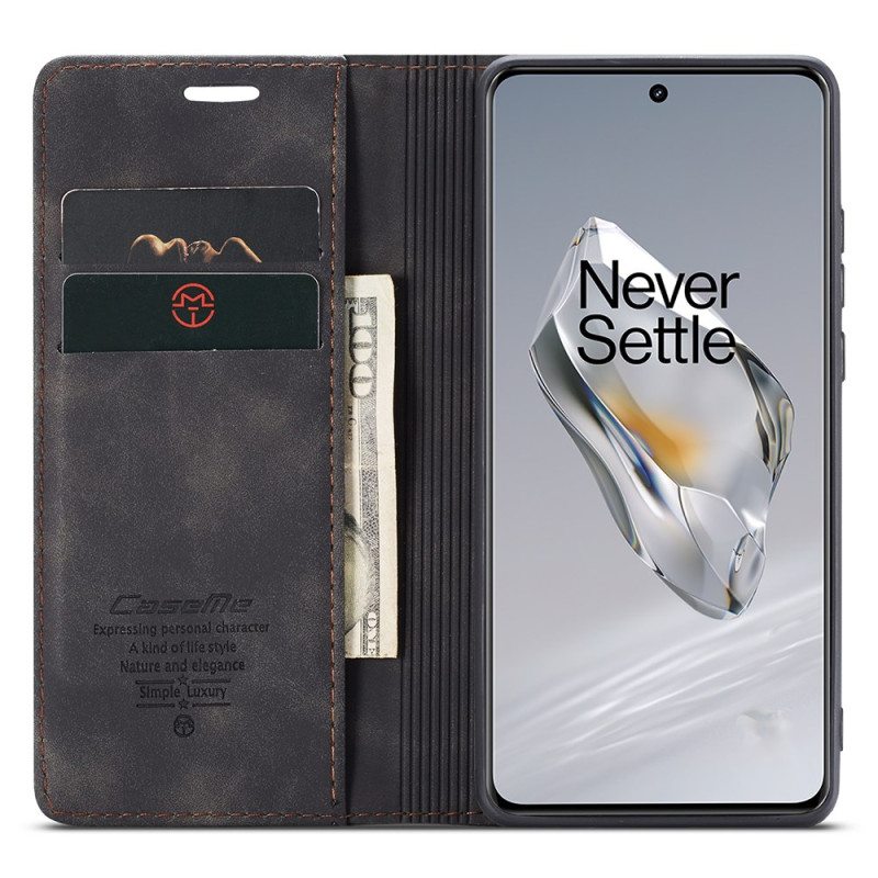 Nahkakotelo Oneplus 12 5g Caseme Suojakuori