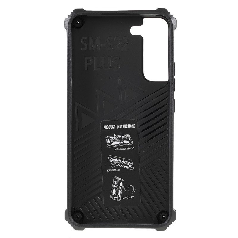 Case Samsung Galaxy S22 Plus 5G Bicolor Irrotettava Tuki